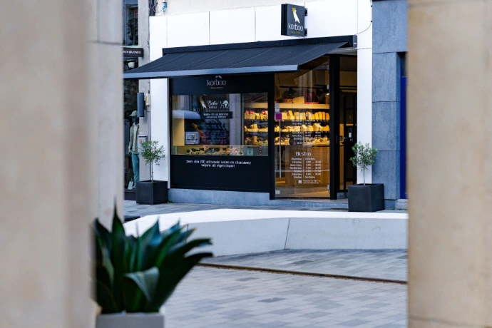 Kaaswinkel Aalst, Kattestraat, Bistro Korboo, Zwitserse kaas, traiteur